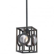 Φωτιστικό Κρεμαστό Μονόφωτο 1xE14 230V Μαύρο 955LUTON1